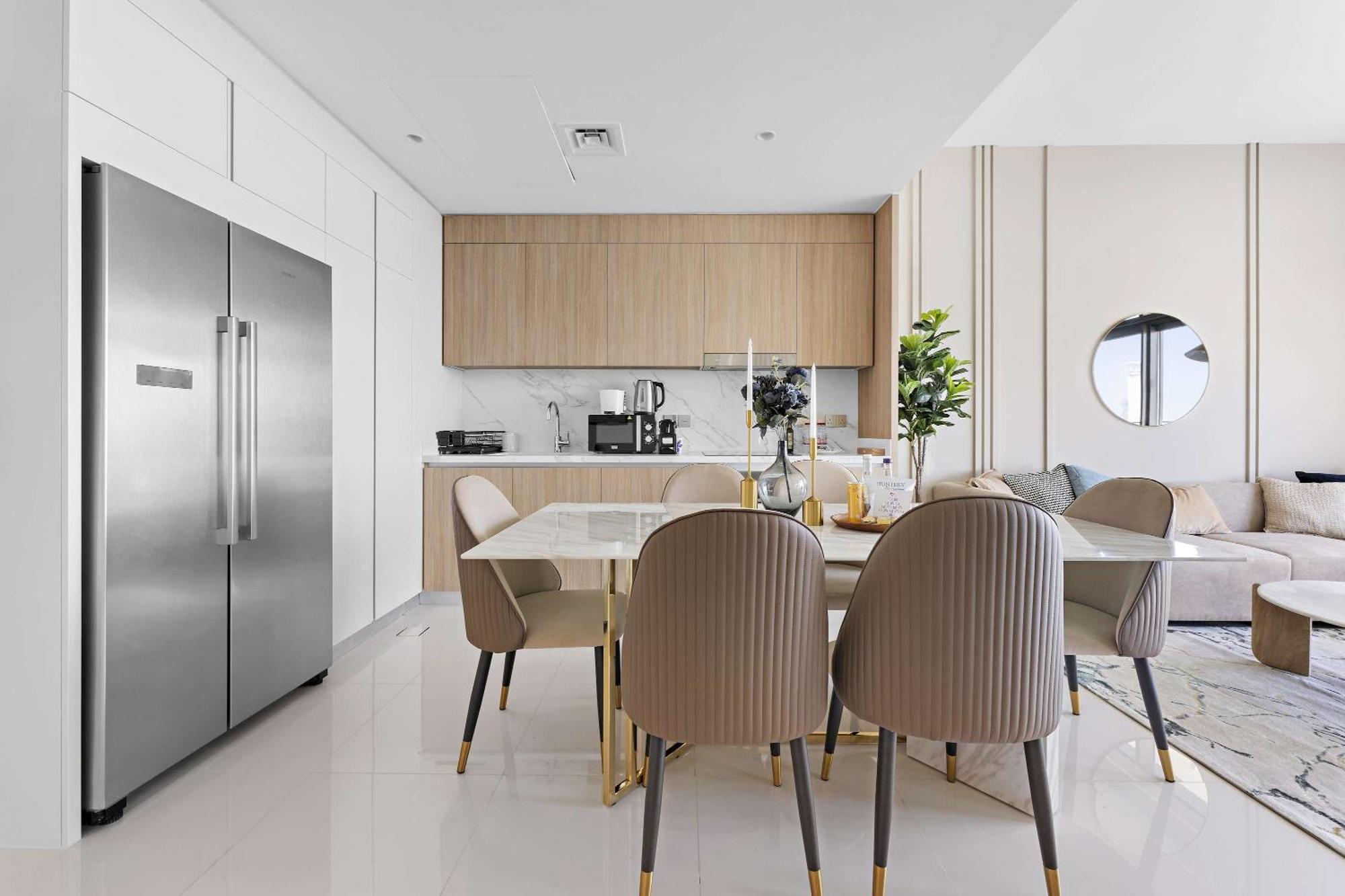 Silkhaus Brand New 2Bdr In Beach Vista Дубай Экстерьер фото