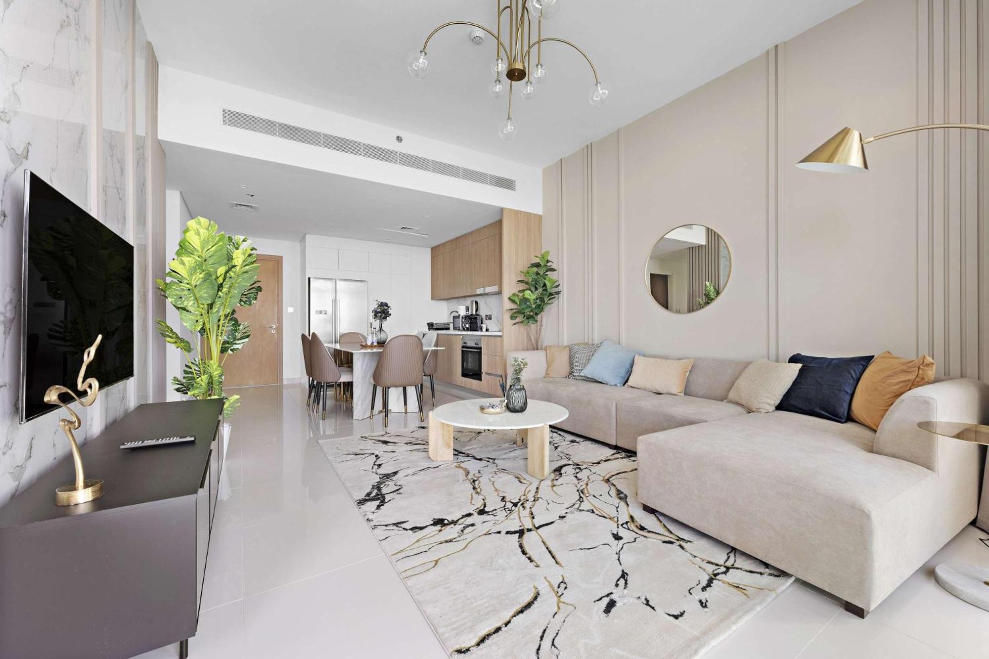 Silkhaus Brand New 2Bdr In Beach Vista Дубай Экстерьер фото