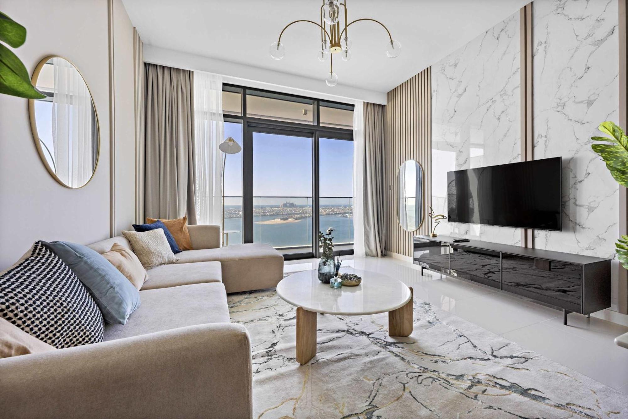 Silkhaus Brand New 2Bdr In Beach Vista Дубай Экстерьер фото