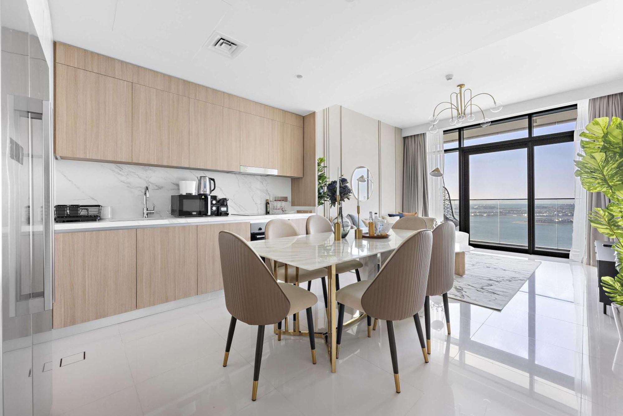 Silkhaus Brand New 2Bdr In Beach Vista Дубай Экстерьер фото